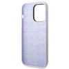 Guess GUHCP14XSLSMU iPhone 14 Pro Max 6,7 fioletowy/purple hard case Silicone Vintage Gold Logo
